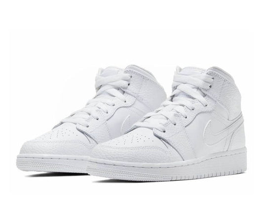 Air Jordan 1 Mid "Triple White" - Style Stride Vault