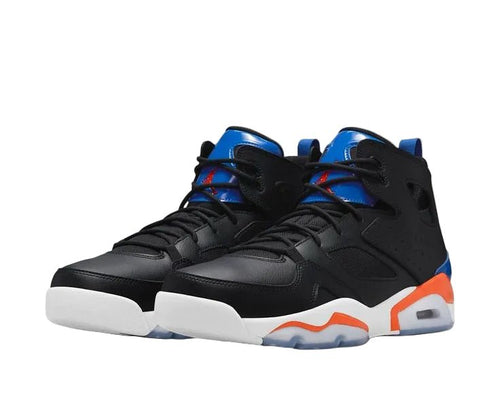 Air Jordan Flight Club '91 In Black Royal Orange - Style Stride Vault