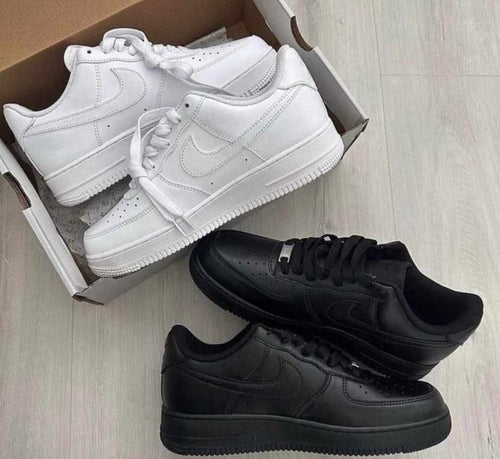 Nike AF1 Black & White Combo - Style Stride Vault