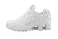 Nike Shox R4 "Triple White - Style Stride Vault